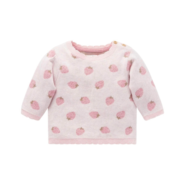 Jupes Warm Baby Sweater in Knit Design